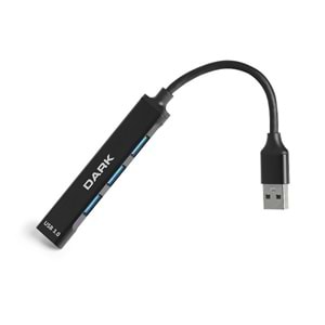 Dark Connect Master X4 USB3.0 4 Port Usb Çoklayıcı DK-AC-USB310