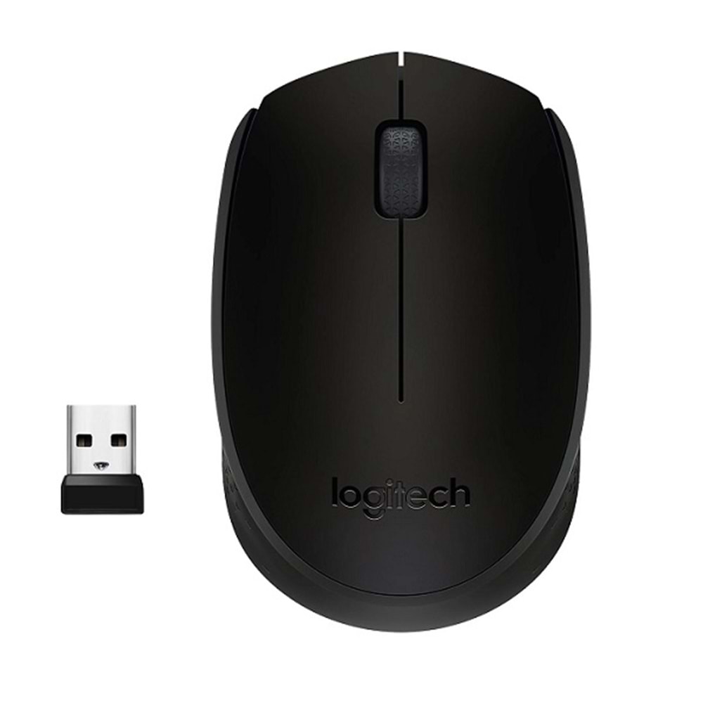 Logitech M171 Nano Alıcılı Kablosuz Siyah Mouse