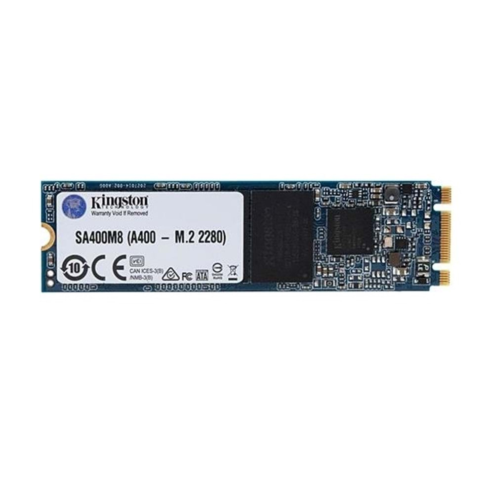 Kingston SA400M8/120G Ssdnow Sa400 M.2 120Gb (500/320Mb/S) Pcıe (3D Nand) Ssd Disk (22X80Mm)