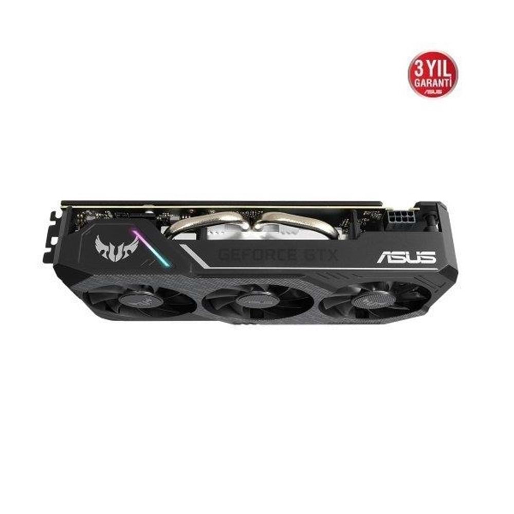 Asus Tuf 3-Gtx1660S-O6G-Gamıng Super 6Gb Geforce Gtx1660 Gddr6 192Bit Hdmı Dvı/Dp 16X Ekran Kartı