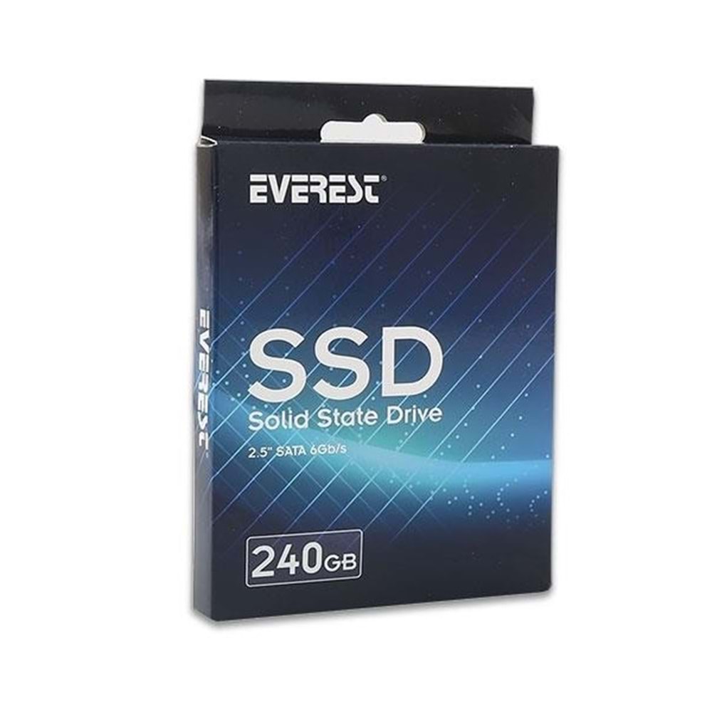 Everest EV-SSD240 Intel+2258Xt 2.5 240Gb (550/450Mb/S) Sata Ssd Disk (7Mm)