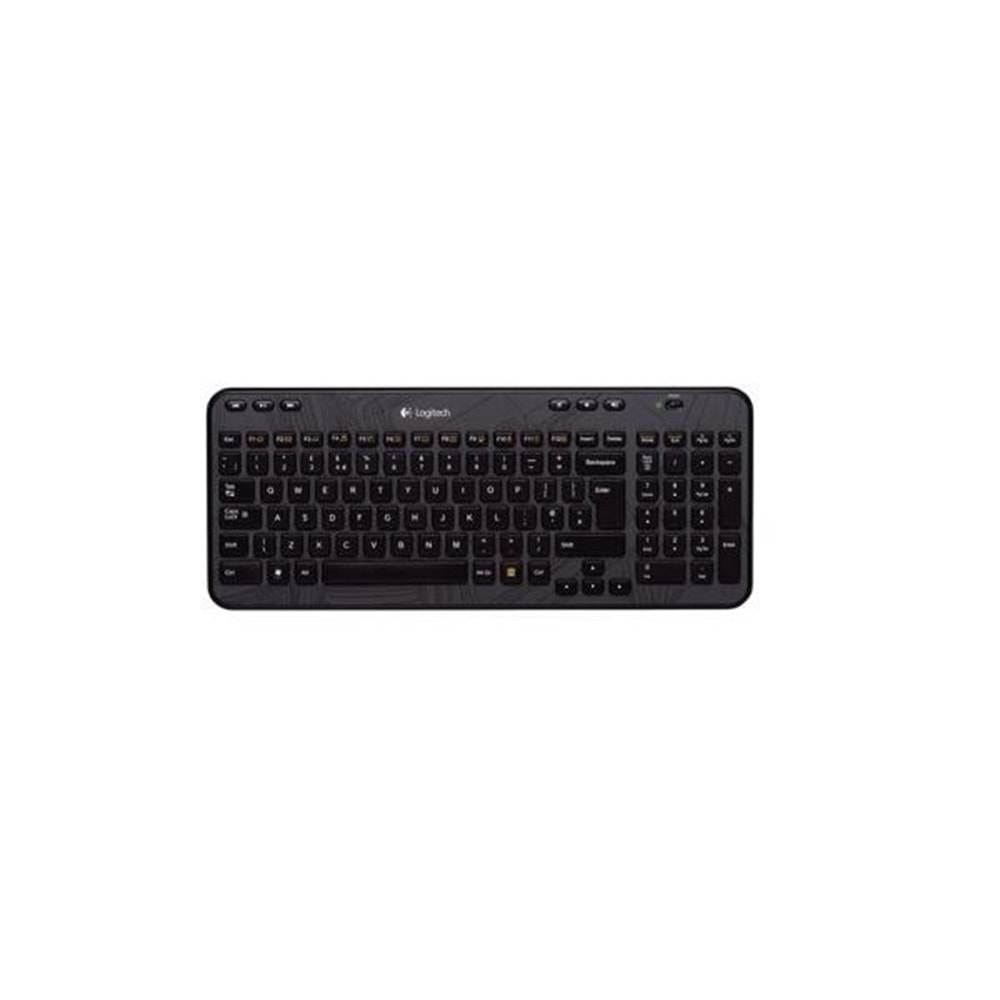 Logitech K360 Q Türkçe Kablosuz Multimedya Siyah Klavye