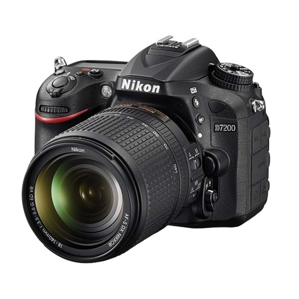 Nikon D7200 18-140mm VR Kit Lens Fotoğraf Makinesi