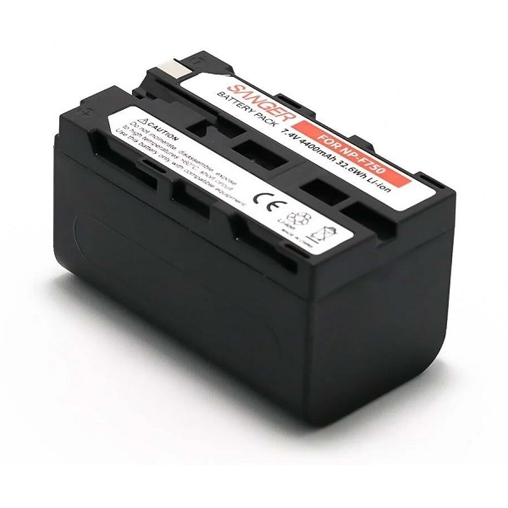 Sanger NP-F750 Sony Uyumlu Batarya 4400mAh