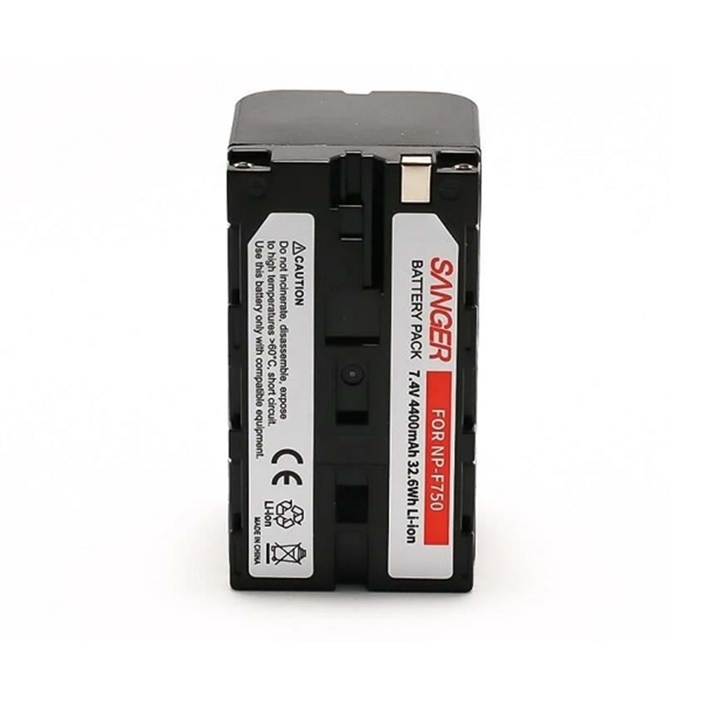Sanger NP-F750 Sony Uyumlu Batarya 4400mAh
