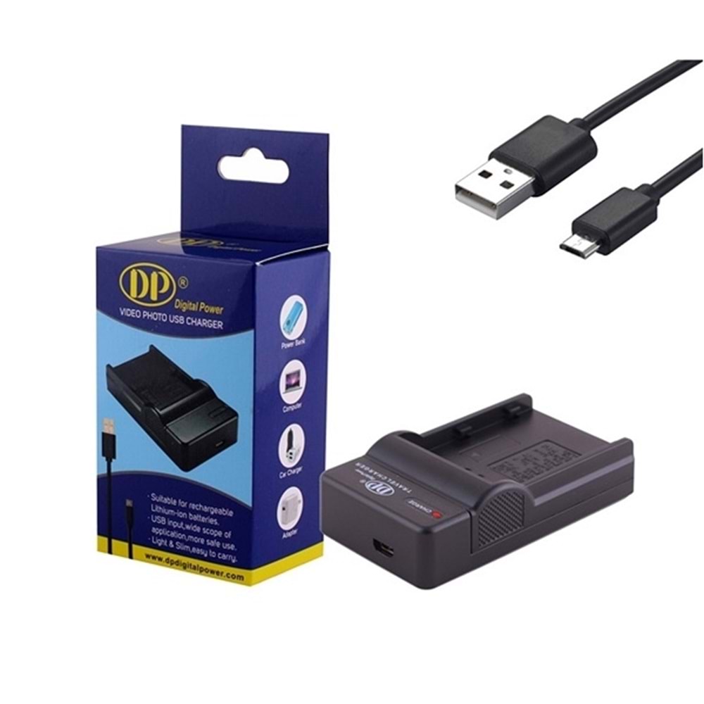 Dp NP-F970 Sony Uyumlu USB Şarj Cihazı