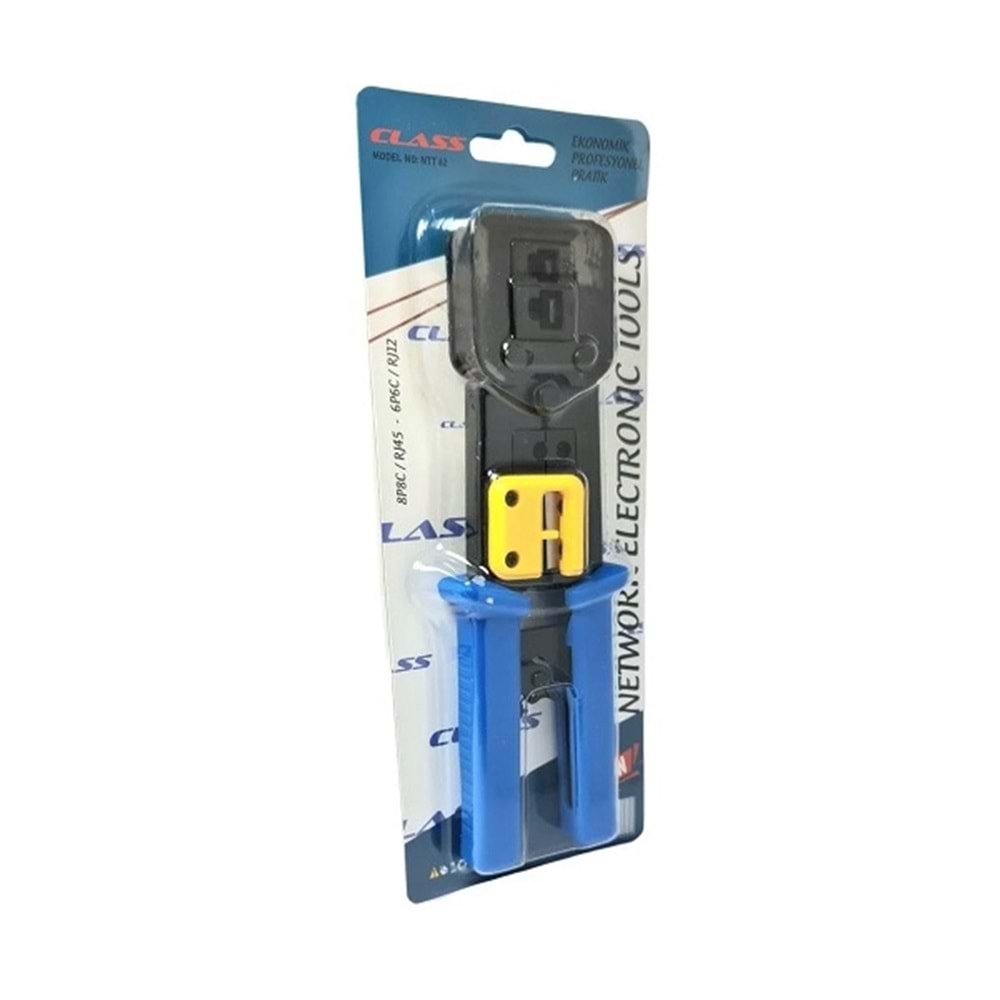 Class NTT 62 Yeni Nesil Rj45 RJ12 Sıkma Pensesi
