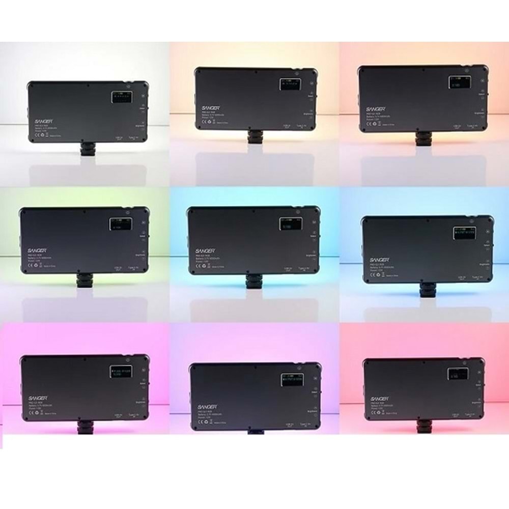 Sanger PRO-S21 RGB Led Video Efekt Işığı