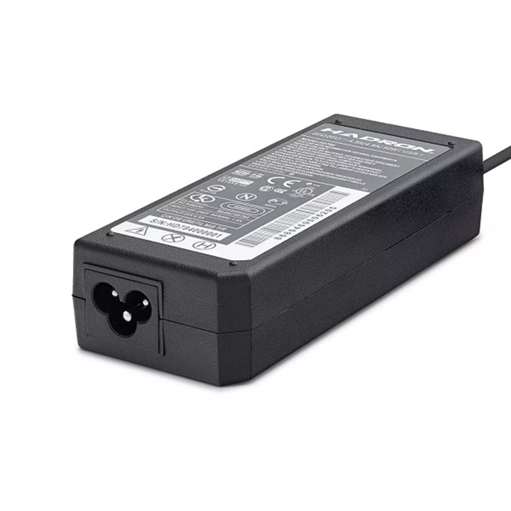 Hadron HD784 Notebook Adaptörü Usb Uç 20V 4.5A 90w İğneli Lenovo