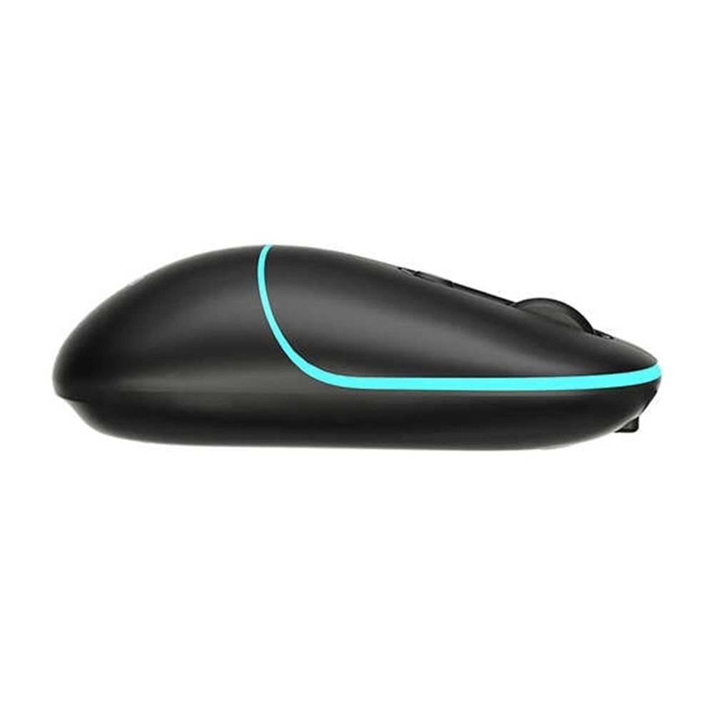 Lecoo WS210 2.4G Wifi Wireless Bluetooth Charging Mouse Siyah