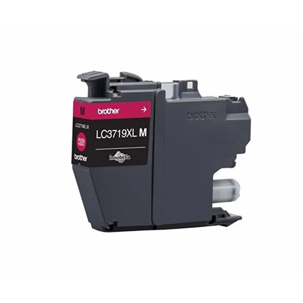 Brother LC3719XLM Magenta Kırmızı Mürekkep Kartuş (1500 Sayfa)