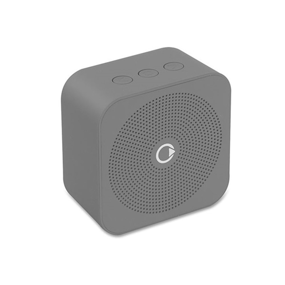 Mikado FREELY Gri BT 4.1V 3W 80dB Bluetooth Speaker