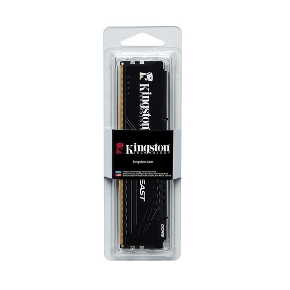 Kingston 32GB KF552C36BBE-32TR (Tek Parça) DDR5 5200Mhz Beast PC Bellek