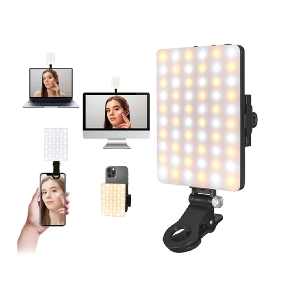 Dp VL-60BI Şarj Edilebilir Mobile Led Işık