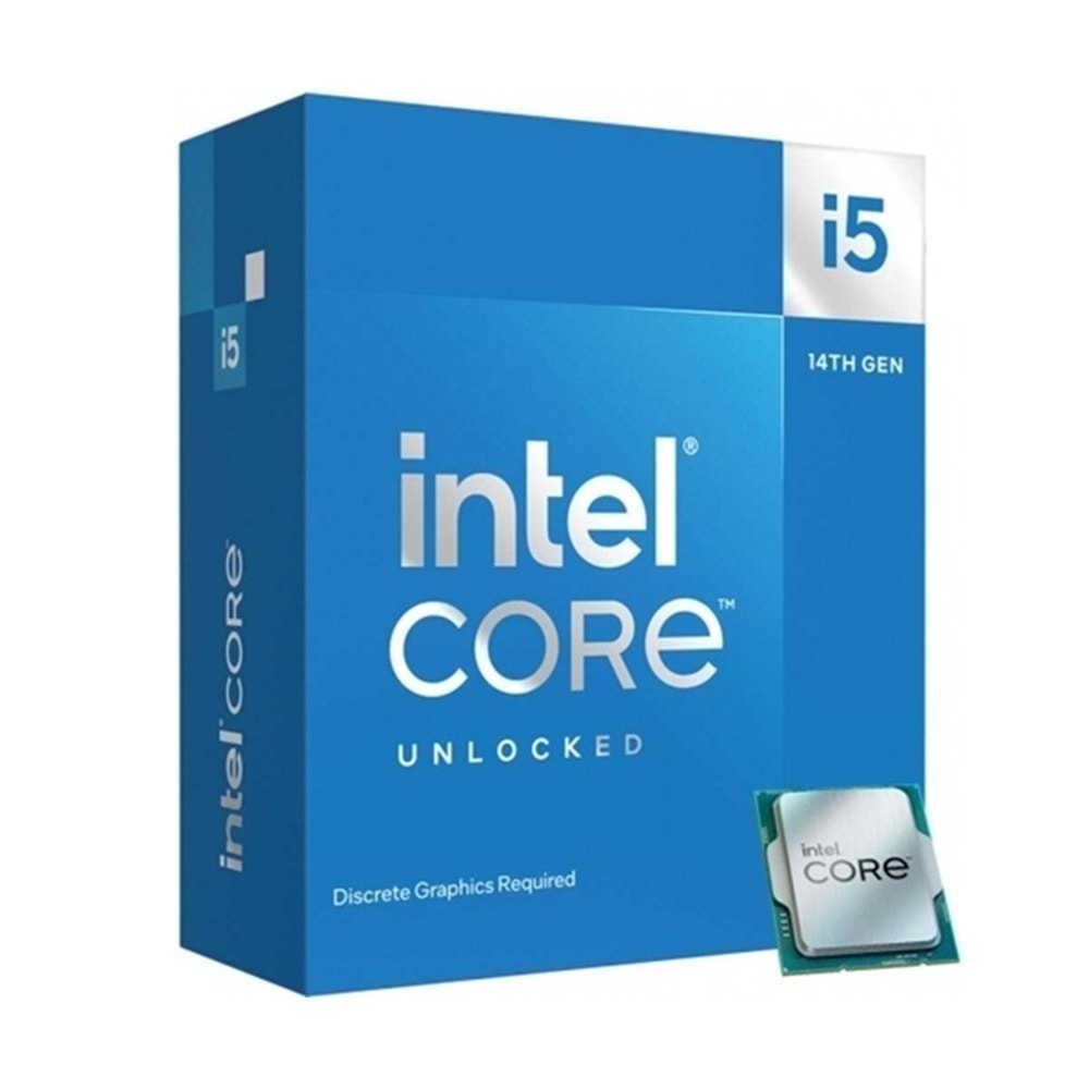 Intel (14.Nesil) Raptor Lake i5-14400F 1.8GHz 4.7GHz 20mb 1700P İşlemci Tray (Fansız)