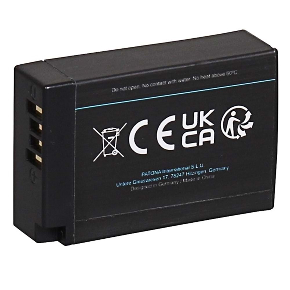 Patona LP-E17 Canon Uyumlu Batarya USB-C Kablo ile Şarj İmkanı