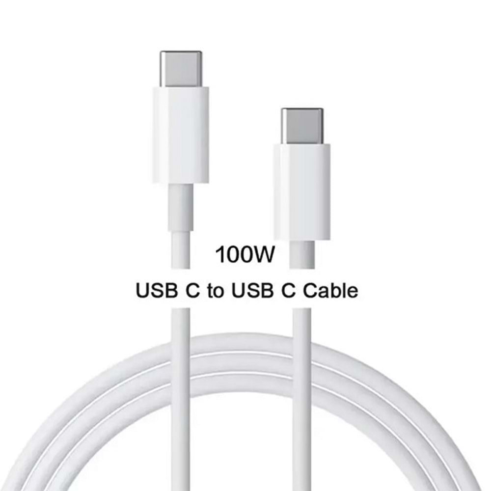 Sensei SNSPD100-1.5M Type C to Type C Data & Hızlı 100w 1.5Mt Şarj kablosu
