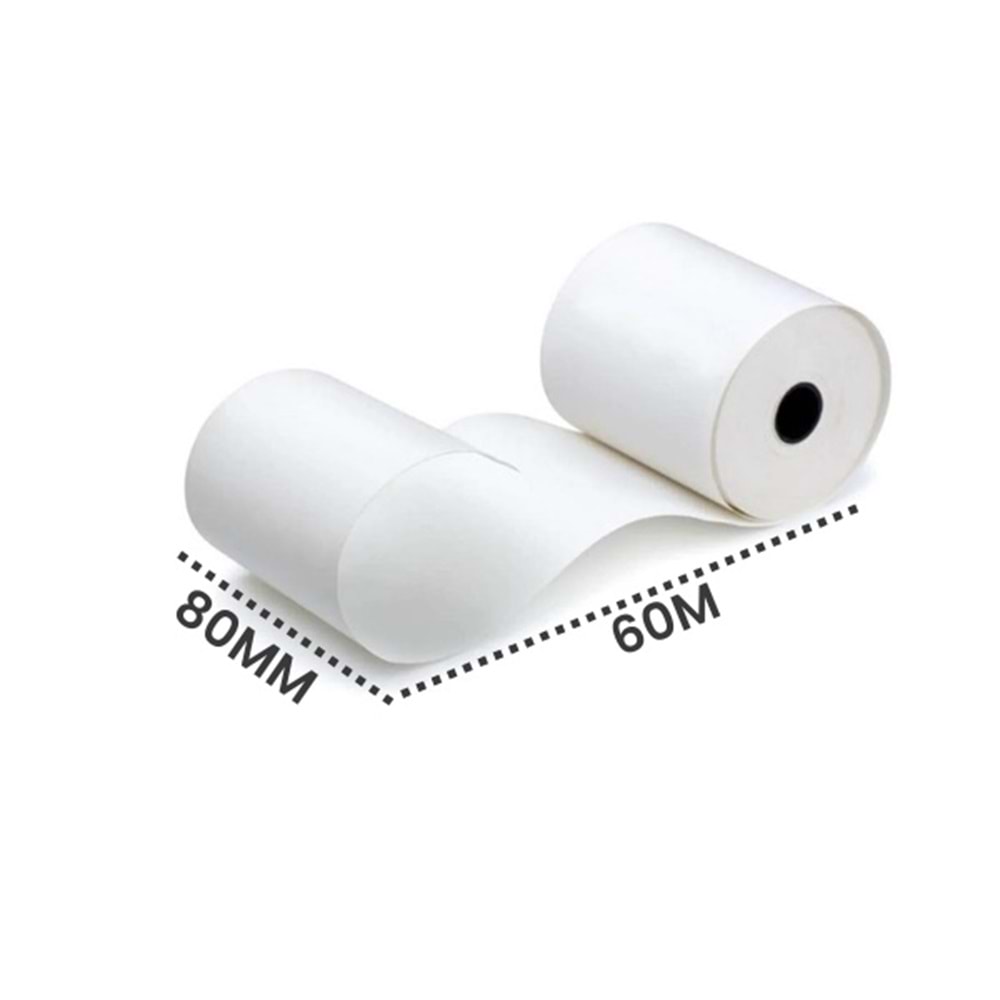 Termal Rulo 80x60 Metre 5 li Paket