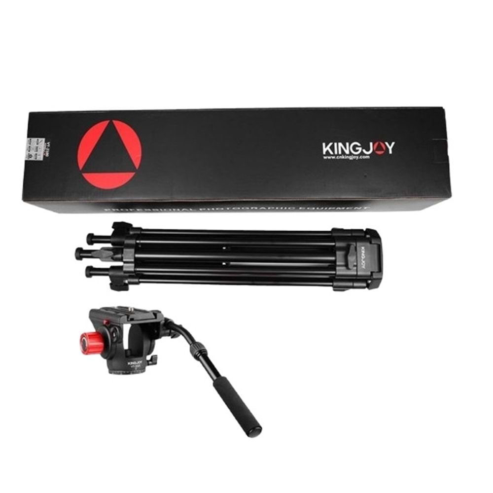 Kingjoy VT-2100L+VT3520 Profesyonel Video Tripod