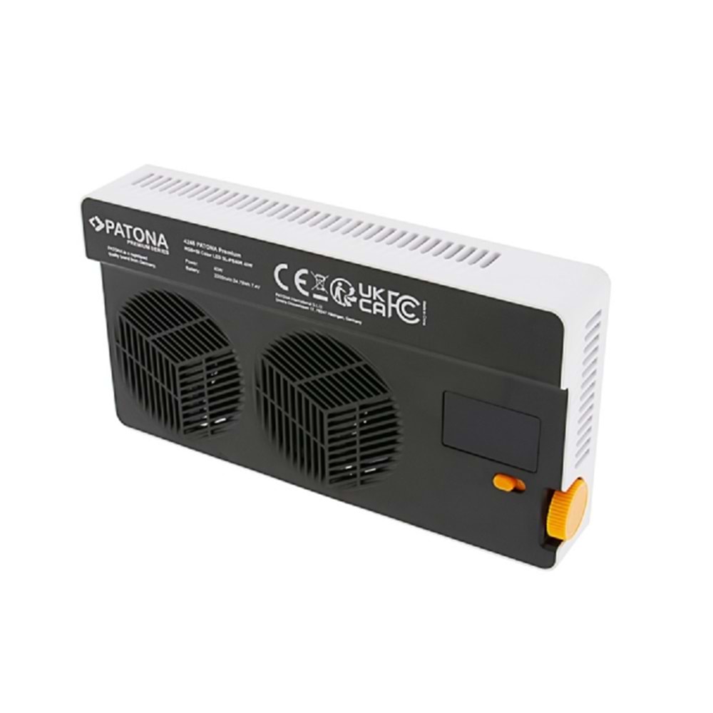 Patona SL-PB40R 4246 40W Premium RGB Led Bataryalı Panel Işık