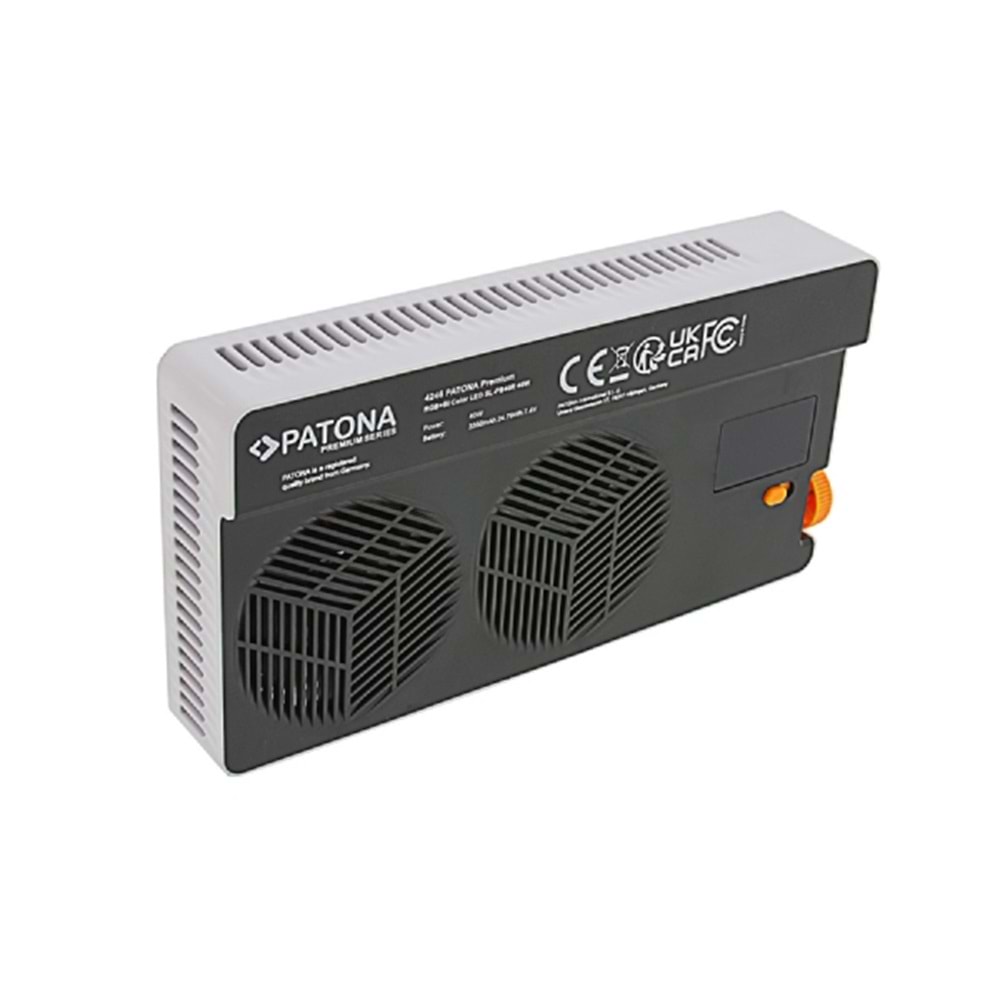 Patona SL-PB40R 4246 40W Premium RGB Led Bataryalı Panel Işık