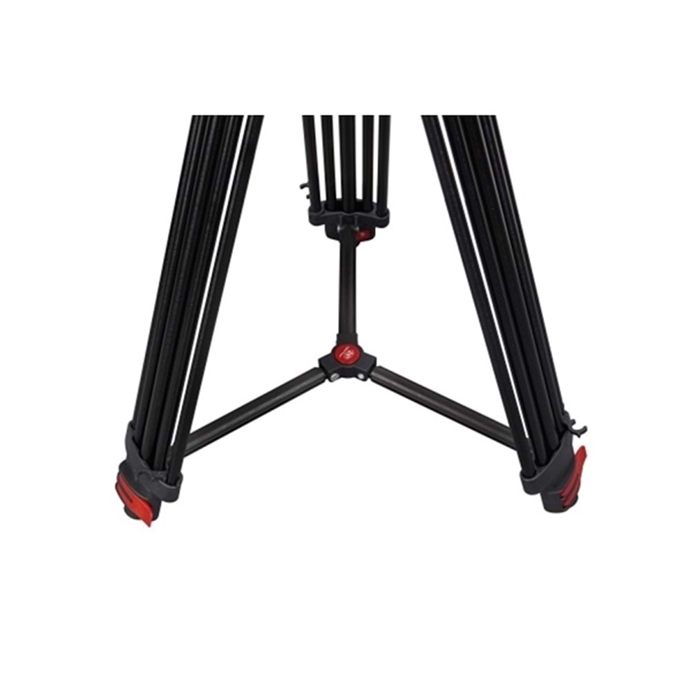 DP-999 Professional Video Kamera Tripod 194M Akışkan Hidrolik Kafa