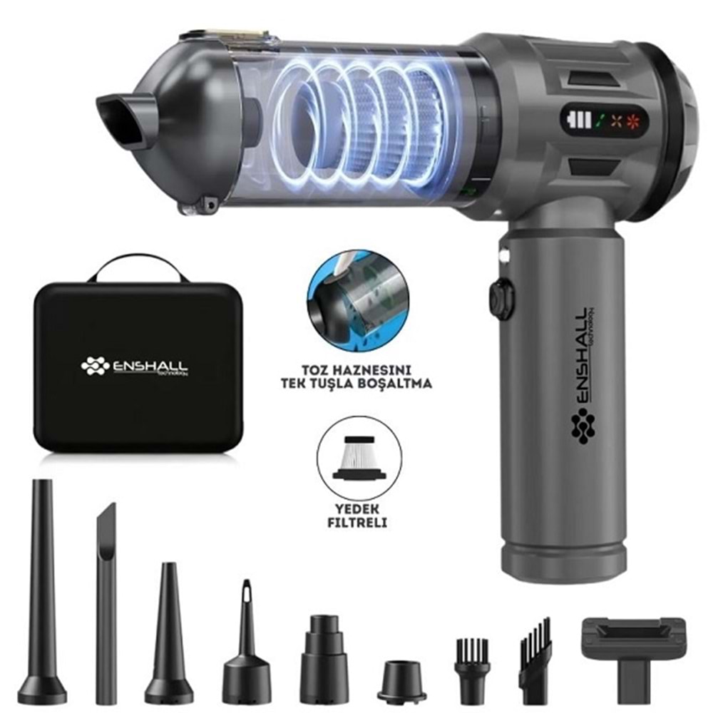 Enshall Araç Süpürgesi Ahv-11