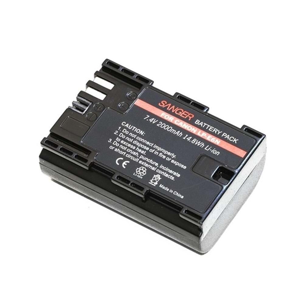 Sanger LP-E6N Canon Uyumlu Batarya