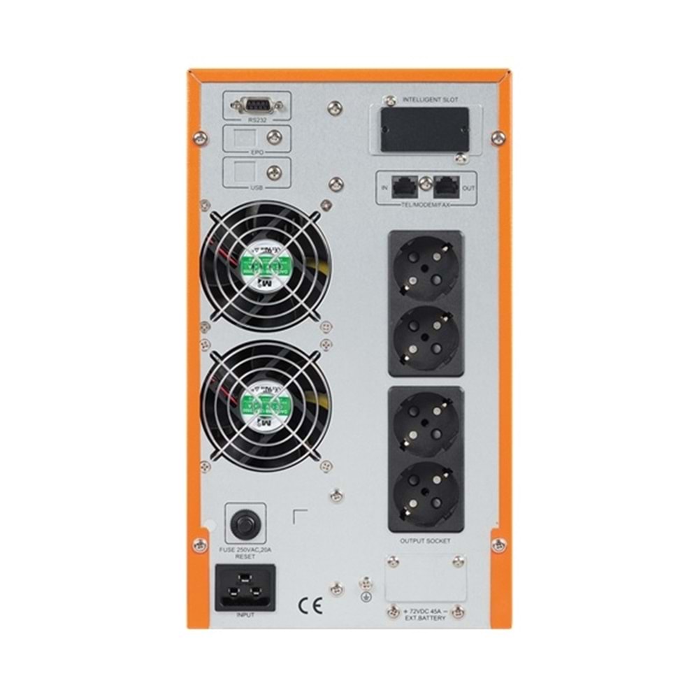 Makelsan P.Pack SE Online (1800W) 2Kva 5/10 Dak. (4X12V 9Ah Akü) Ups