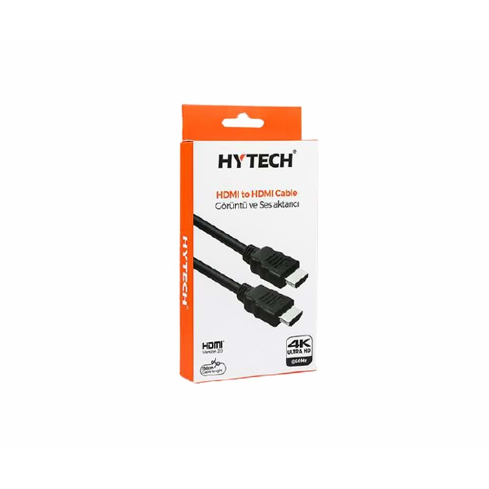 Hytech HY-XHD01 1.5 Mt 4K (4096*2160) Görüntü ve Ses Aktarıcı Hdmi To Hdmi Kablo