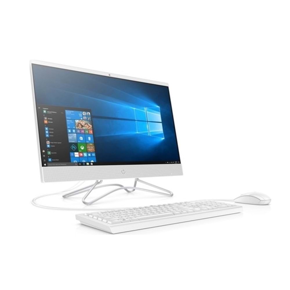 Hp 200 G4 205R0ES i3-10110u 4GB 256GB SSD 21.5inc Beyaz DOS All in One PC