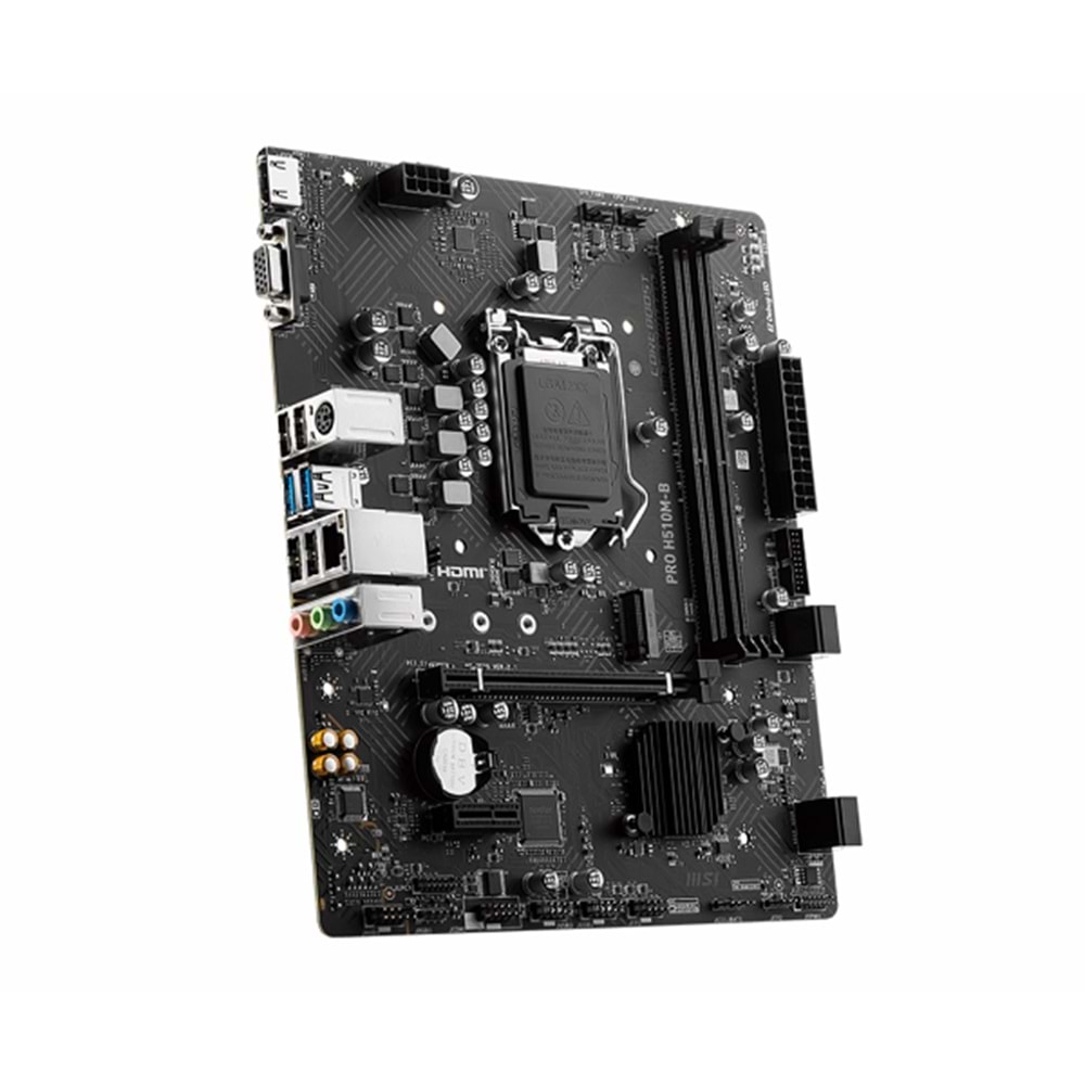 Msi PRO H510M-B H470 DDR4 Vga GLan mATX HDMI USB3.2 M2 RGB 1200p Anakart