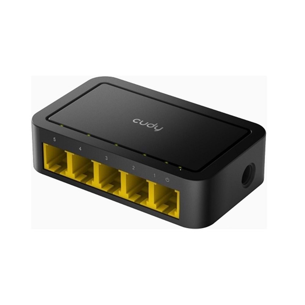 Cudy FS105D 5 Port 10/100 Yönetilemez Desktop Plastik Kasa Switch