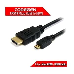 1.5 Mt Hdmi To Micro Hdmi Kablo