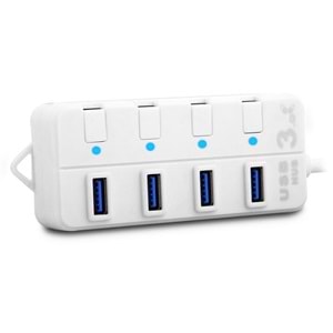 S-Link SL-U307W 4 Port Usb 3.0 Beyaz Usb Çoklayıcı