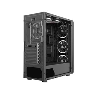 Frisby Fc-8890G Coax Gaming Kasa 650W Siyah Midi Tower Atx Kasa