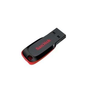SanDisk 32GB Cruzer Blade Siyah-Kırmızı Usb 2.0 Bellek SDCZ50-032G-B35