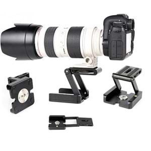 Tripod için Z Plate Pan & Tilt Flex Head Z Kafa Kamera Standı