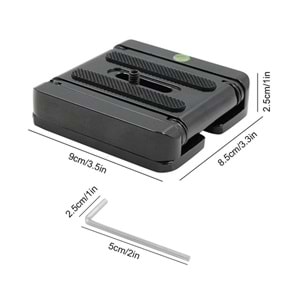 Tripod için Z Plate Pan & Tilt Flex Head Z Kafa Kamera Standı