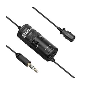 Boya BY-M1 Pro Kablolu Yaka Mikrofonu