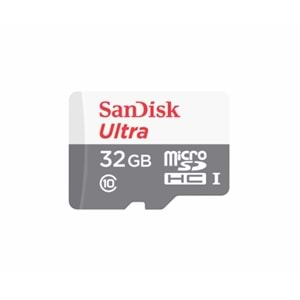 Sandisk 32GB Ultra Micro Sdhc Uhs-1 Class 10 100MB/S SDSQUNR-032G-GN3MN Hafıza Kart