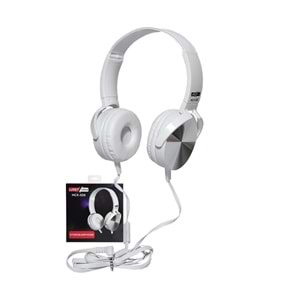 Lastvoice HCX-520 Beyaz Mikrofonlu Stereo Kulak Üstü Kulaklık
