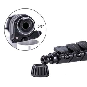 Yunteng VCT-558 Profesyonel Monopod Hidrolik Kafa