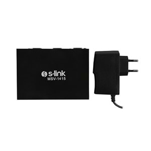S-Link MSV-1415 4 Port Vga Monitör Çoklayıcı (200 Mhz)