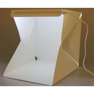 20x20Cm Işıklı Portatif Ürün Çekim Çadırı