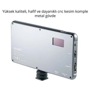 Sanger PRO-S21 RGB Led Video Efekt Işığı