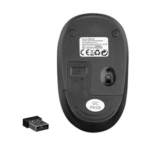 Everest SMW-666 Usb Gümüş Optik Kablosuz Mouse