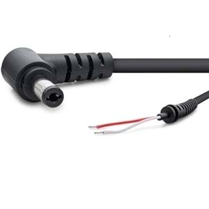5.5mm x 2.5mm 1.2Mt L-Tıp Notebook Adaptör Kablosu