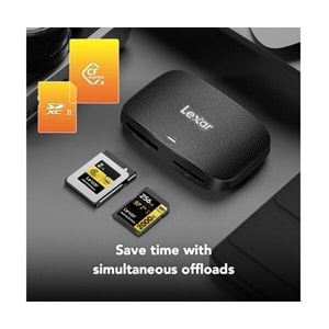 Lexar CFexpress Professional Type B/SD USB 3.2 Gen 2 Kart Okuyucu