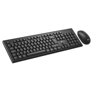Lenovo Lecoo KW200 Kablosuz Siyah Klavye ve Mouse Seti